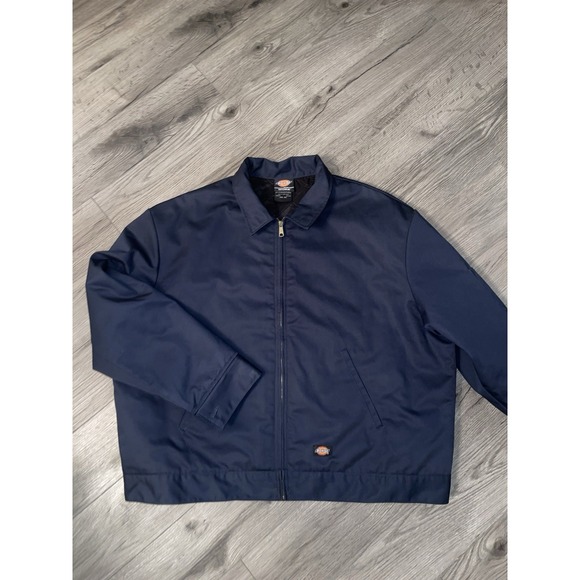 Dickies Men's Insulated Eisenhower Work Jacket Dark‎ Navy Size XXL